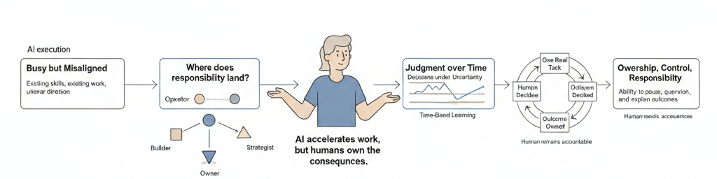 AI Career Roadmap 2026 showing role clarity and responsibility before skills