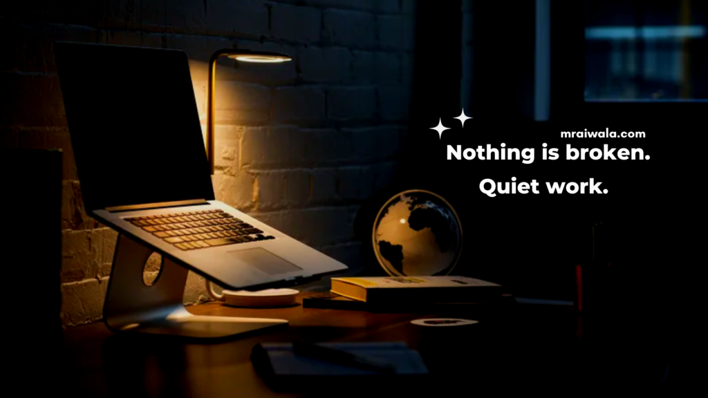 AI Engineering: Quite late night work at a laptop