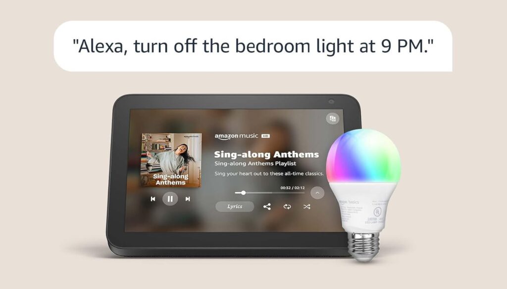 Amazon Echo Show 8 smart display – one of the best AI gadgets in 2026 for smart home automation