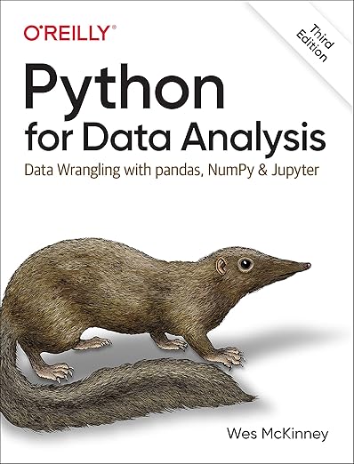 . Python for Data Analysis: Best Book for Learning Pandas