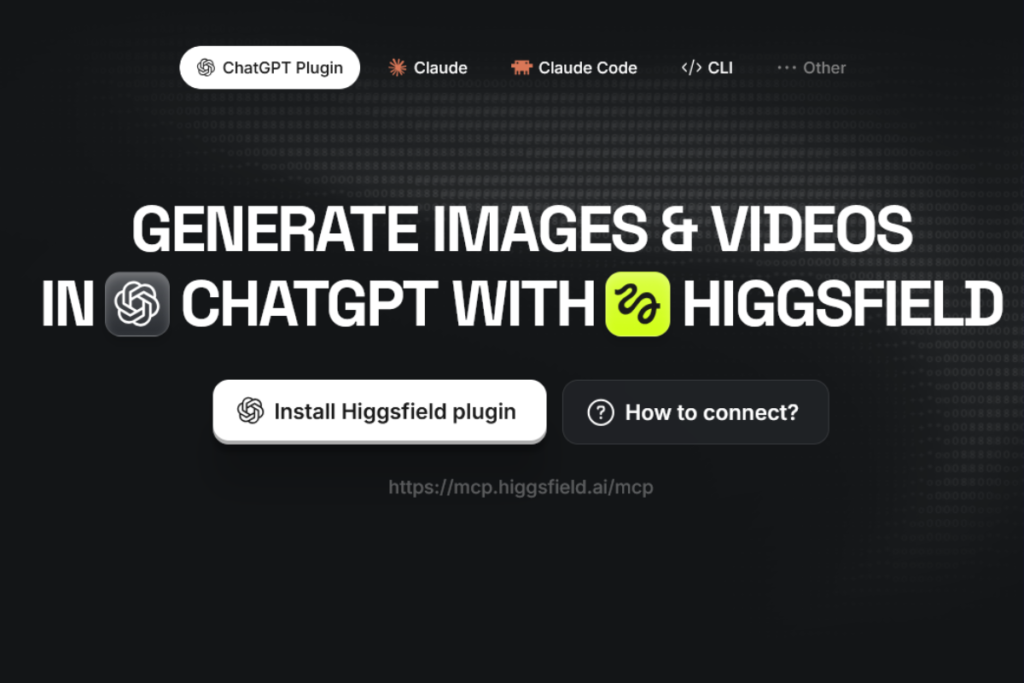 How to Connect Higgsfield MCP to Claude and ChatGPT