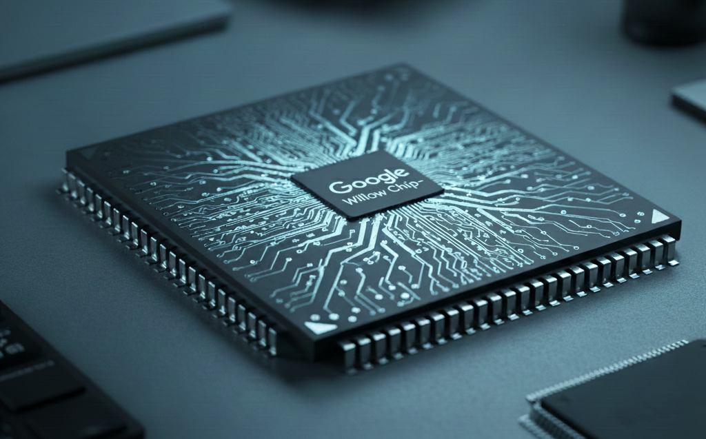 Google Willow chip quantum computing chip