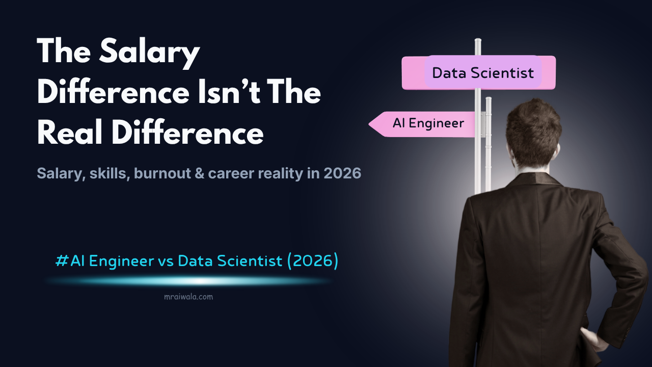 AI Engineer vs Data Scientist 2026 salary and career path comparison