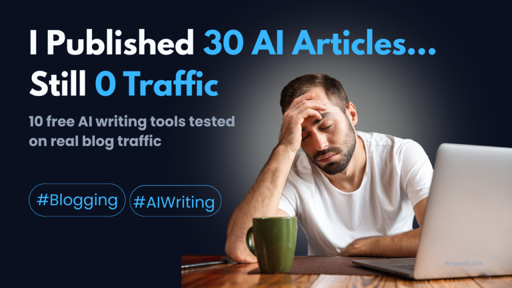 I Tested 10 Free AI Blog Writing Tools Only 2 Actually Ranked