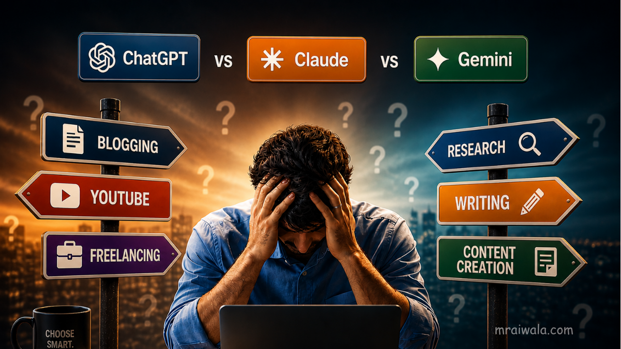 ChatGPT vs Gemini vs Claude